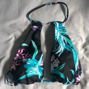 L.A Hearts Floral Bikini Top